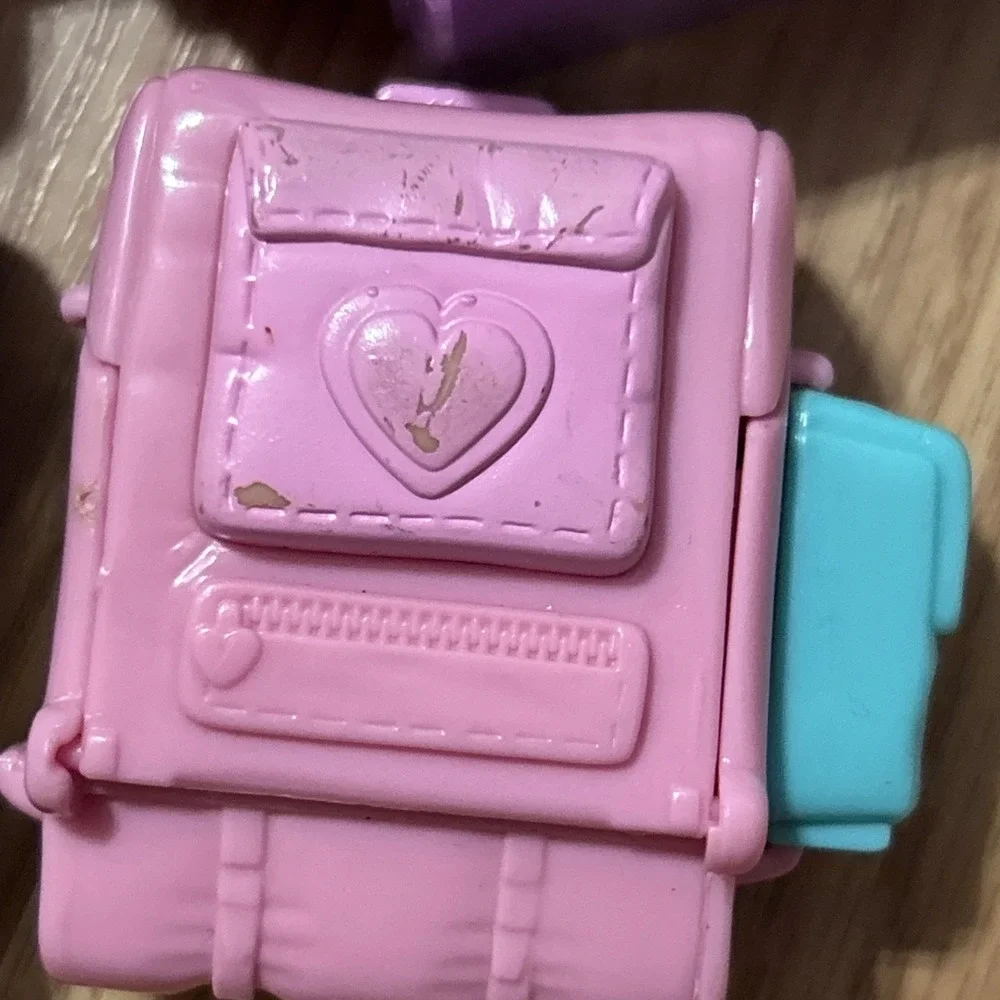 1997 Backpack Club Mini Backpacks Lot – Vintage Doll Accessories – 4 Pieces
